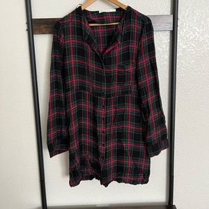 Zara plaid dress